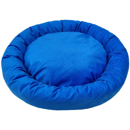 Besty Pond Style Bed for All Season for dogs and cats (Export Quality) Bed (Extra Large, Blue)