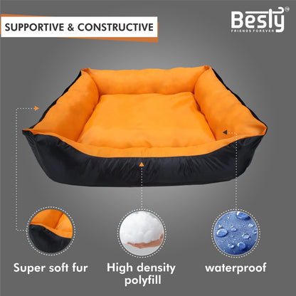 Besty The Well Taffeta Lounger Outdoor friendly PET Bed | Dog Bed | CAT Bed | Puppies Puppy Bed Small