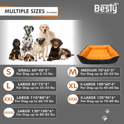 Besty The Well Taffeta Lounger Outdoor friendly PET Bed | Dog Bed | CAT Bed | Puppies Puppy Bed Small