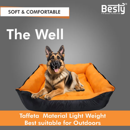 Besty The Well Taffeta Lounger Outdoor friendly PET Bed | Dog Bed | CAT Bed | Puppies Puppy Bed Small